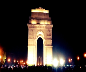 Night out at India Gate