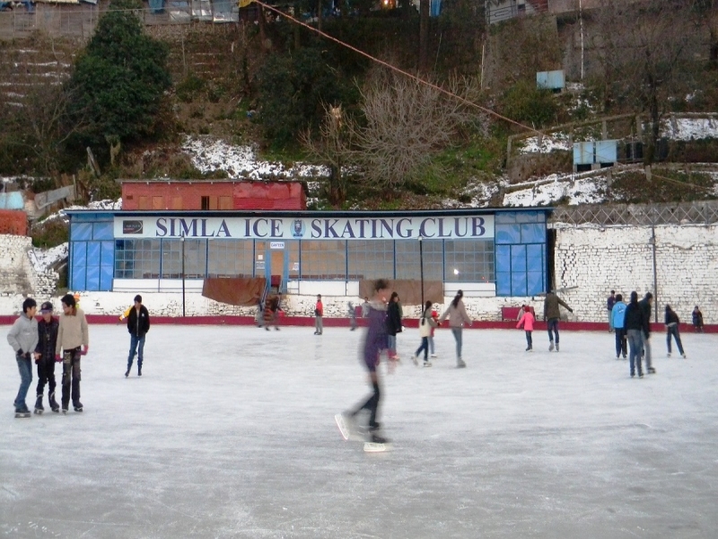 Ice Skating in Shimla